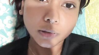 FaceTime call with petite Indian girlfriend turns naughty