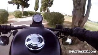 PRIVATE Private.com - DP'd Babe Anna Polina Gets 2 Loads Of Warm Cum