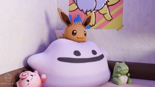 Sylveon CREAMPIE, VAGINAL AND BLOWJOB! She Swallow all (Pokemon) | Merengue Z