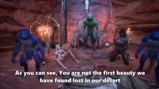 Taken and Gangbanged by the Lizard Men FPOV