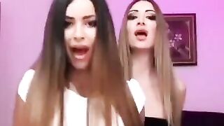 Serbian girls Marija i Ana wants cum