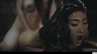 Real Life Hentai Mind Control - Rikako Katayama Unbirths Fucks And Creampies Emiri Momota TRAILER