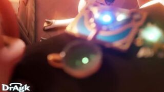 Barbara and Jean on their knees Servicing the knights 3D Animation Genshin Impact Blowjob Oral Group