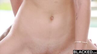 BLACKED BBC-Hungry Cutie Raina Gets Dicked Down Poolside