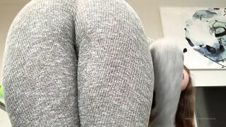 Naughty Little Gym Slut! PAWG Fit Girl with a HUGE Ass