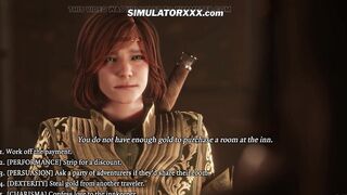 Intense Gangbang Simulator Gameplay - Tasty Slut Fucked By Many Cocks -