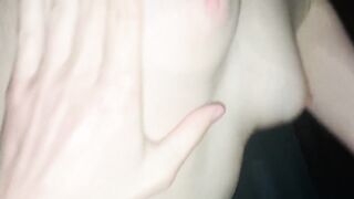 First sex with stepbrother, lost her virginity riding his dick