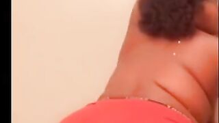 Big thick bbw striptease