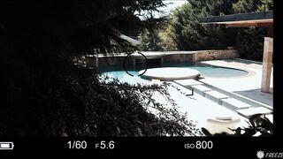 TIME FREEZE - Photographer FREEZES And Fucks Celebrity Yoga Influencer Veronica Leal In Her Mansion