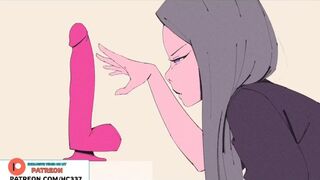 THIS GIRL HAVE E NEW TOY AND HIS GIRLFREND NEED TO TEST IT - ANIMATED HENTAI STORY