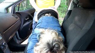 Breeding gangbang with total strangers at the parking area