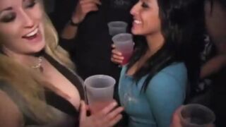 College slut fucked in frat house