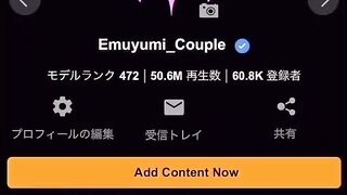 Cute girl with big lactating boobs gives hand job. Cum so hard.