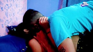 Stepbrother came to his stepsister's room to play a sex game