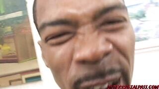 Pretty Tiffany Rayne Has Two Big Black Cocks To Drain