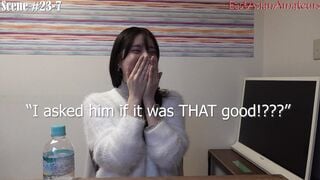 REAL 4K Japanese Creampie Asian Amateur All Natural Brunette Homemade x Jay Bank Scene #23-1