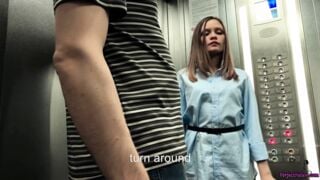 Hypnotized Babe Sucks and Fucks Stranger until Creampie