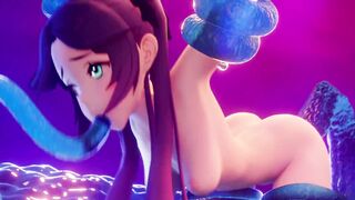 Mona performed the rite of summoning and got fucked with the endings inside | Genshin lmpact