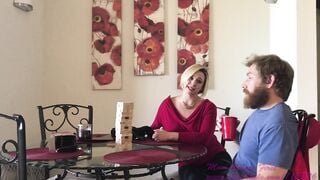 Step Aunt & Stepnephew Christmas Sex - Brianna Beach