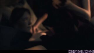 AI HENTAI - Lexi Lore And Melody Marks Have POSSESSED Lesbian Sex