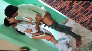 Indian Virgin School Girls First time Sex with Her Boyfriend