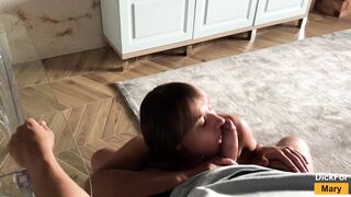 Gentle Blowjob From My 18 Year Old Step Sister ????