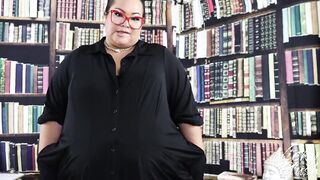 Jerking with Slutty Librarian Vicky