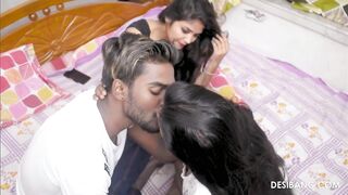 Intense Indian Threesome by DesiBang