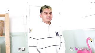 Lucia Bianco is the prize for this amateur dude! Will he resist her HUGE TITS?