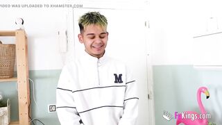 Lucia Bianco is the prize for this amateur dude! Will he resist her HUGE TITS?