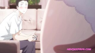Gojo the gamer, learns that there is more to life than videogames... UNCENSORED HENTAI