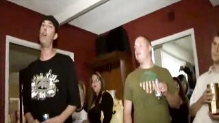 Coed whore fucked in front of everyone