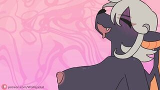 Halloween Threesome 2 (Furry Hentai Animation)