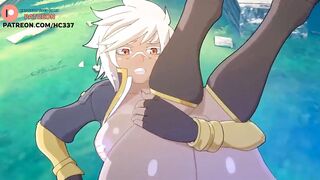 CUTE BIG ASS GIRL GETTING CREAMPIE HENTAI STORY ANIMATION 4K 60FPS