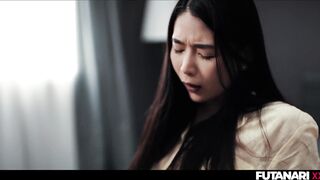 Big Tits Asian Wakes Up With Huge Cock And Fucks Her Partner