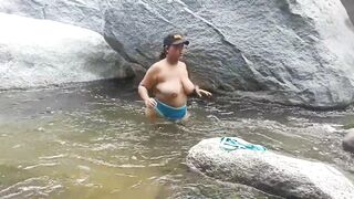 seductive dance for my stepbrother in the river