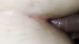 Bbw give me asshole first time