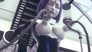 Raven fell in Cyborg's trap