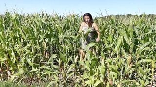 Abandoned by stepfather in the cornfield! Walker saved me! That's why I milked him!