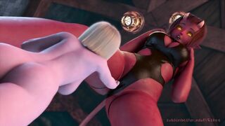 Devil's Cookie - Ending I (Giantess, Oral Vore, Feet)