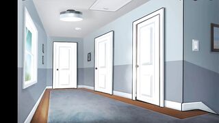 Summertime Saga #136 - Busty Girl rides her man for a deep creampie Various Intense Dripping Orgasms