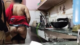 in the kitchen of new sister-in-law