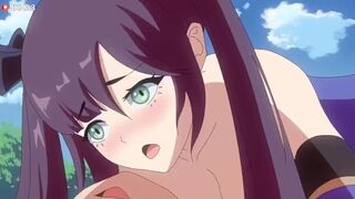 Hentai Witch Suck hard and Get fucked (uncensored)