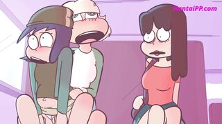 Sex In The Bus // Cartoon Uncensored