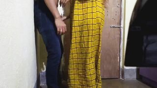 Bhabi and devar real fucking video in alone room