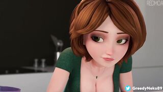 Aunt Cass - Trying Anal (Redmoa)