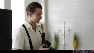 AI HENTAI - Photographer Freezes Time And Fucks Hot Business Lady 2