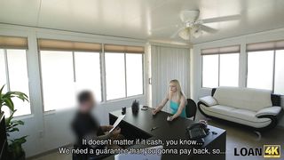 LOAN4K. Girl has no Choice and gives herself to Naughty Manager