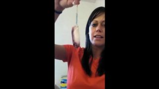 Tampon Change Compilation of Nice looking Woman
