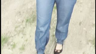 Female Ankle Cuffs Walked